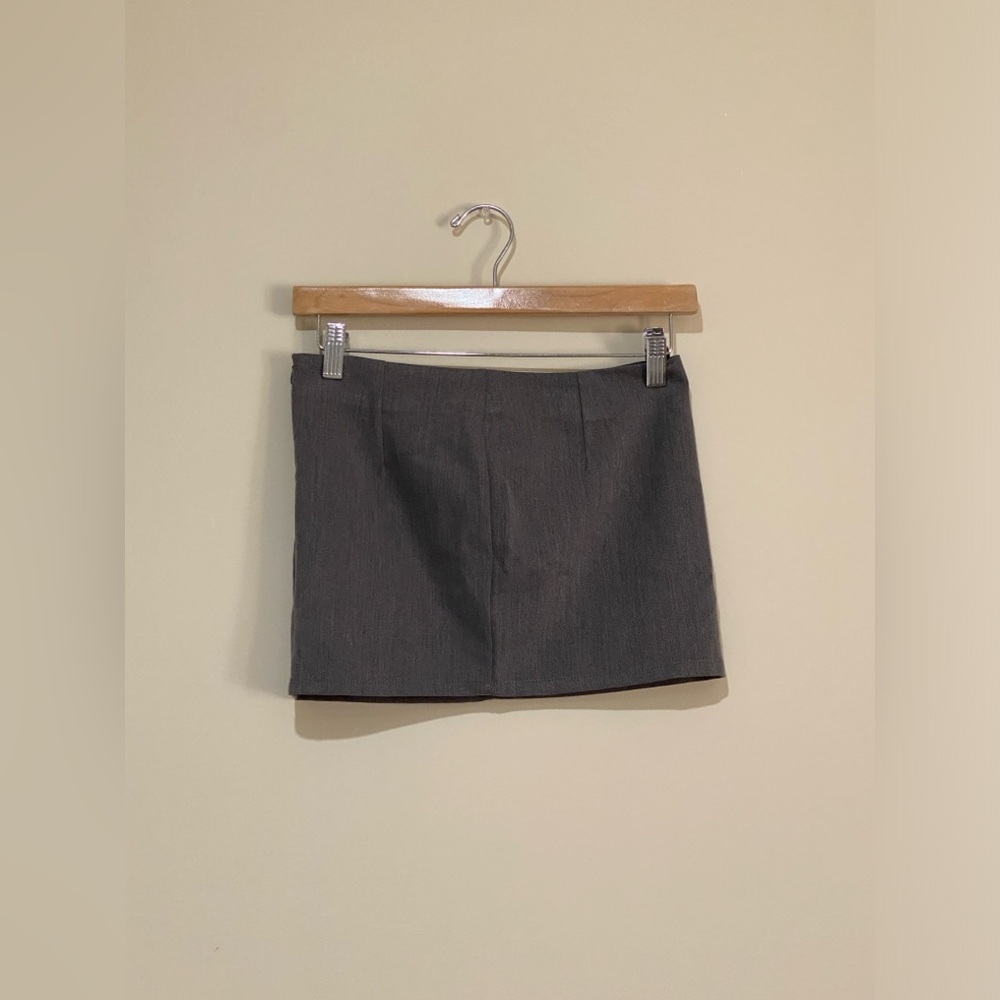 MotelRocks Mini Charcoal Skirt